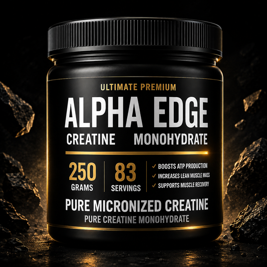 ALPHA EDGE | CREATINE | MONOHYDRATE | 83 SERVINGS