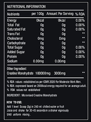 Alpha Edge Creatine Monohydrate Alpha Edge Creatine Monohydrate