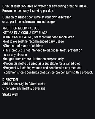 Alpha Edge Creatine Monohydrate Alpha Edge Creatine Monohydrate