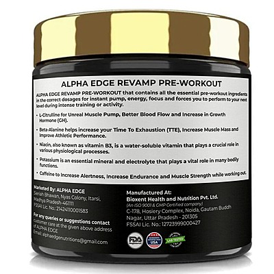 Alpha Edge - Revamp Preworkout Alpha Edge - Revamp Preworkout